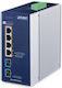 Planet IGS-1000-4UP2X Managed L2 PoE++ Switch με 4 Θύρες Gigabit (1Gbps) Ethernet