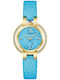 Bulova Women's Watch with Turquoise Leather Strap