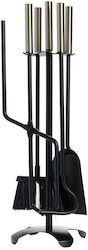 Zogometal 1230 Fireplace Tool Set with Stand Holder Ivory Coast