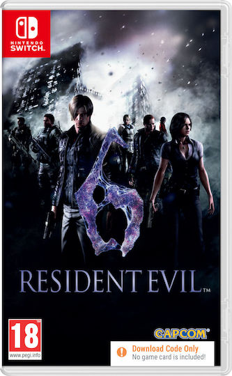 Resident Evil 6 (Code In A Box) Switch Game