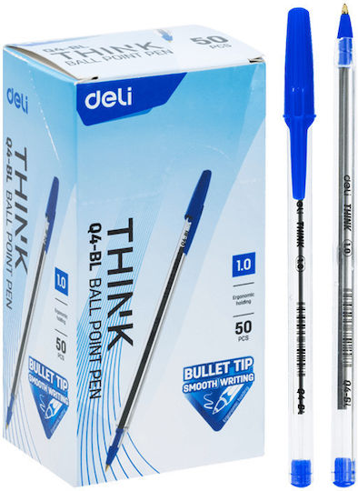 Deli Think Στυλό Ballpoint 50τμχ