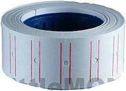 Motex Αυτοκόλλητες Ετικέτες σε Ρολό 22x12mm 25τμχ