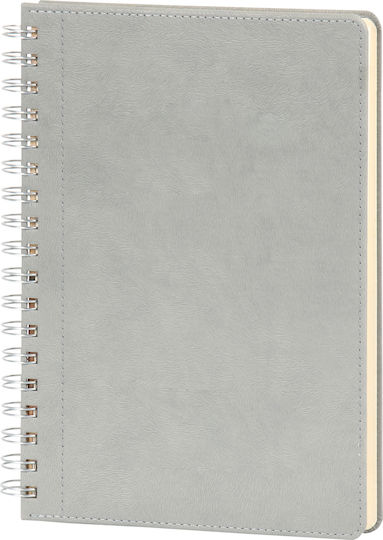 Spiral Carnet Pătrată Gri