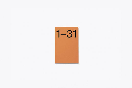 Marjolein Delhaas Notizbuch 32 Blätter Orange