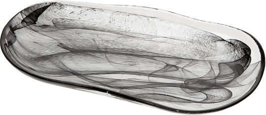 Espiel Atlas Alabaster Serving Platter Oval White 27x14cm