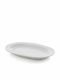 GTSA Serving Platter Oval made of Porcelain White 28x19cm