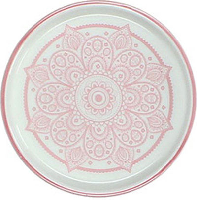 Zaros Mandala Rotund Suporturi pentru pahare Ceramică Roz 11.5cm 1buc Zaros Mandala Rotund Suporturi pentru pahare Ceramică Roz 11.5cm 1buc