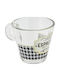Tasse Kaffee Glas Transparent