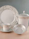 Cryspo Trio Planet Cup Tea Porcelain White 250ml