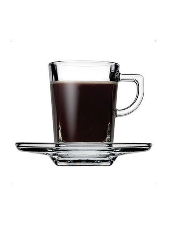 Espiel Carre Tasse Espresso Glas Transparent 75ml