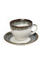 Espiel Essentials Cup Cappuccino Ceramic Green 220ml