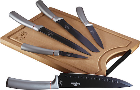 Berlinger Haus Moonlight Edition Knife Set from Stainless Steel 6 Pieces