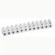 Kabelverbindungsbänder 2.5mm2 Weiß Nylbloc 10 Stück