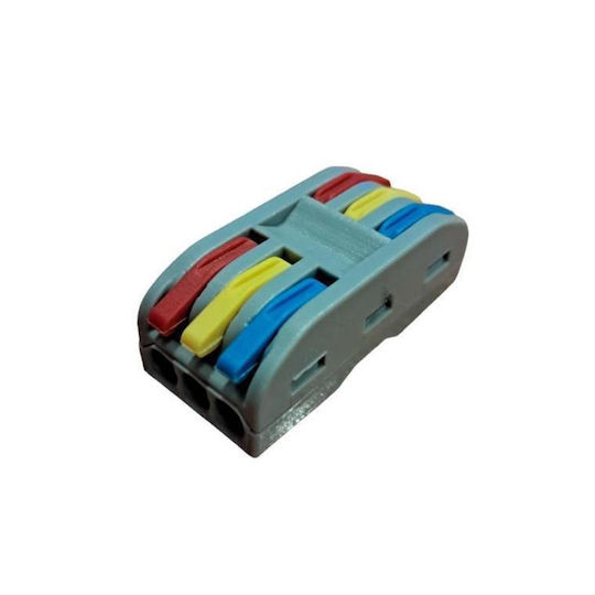 Triple Automatic Wire Connector Lineme 0.14-4mm 10 Pieces