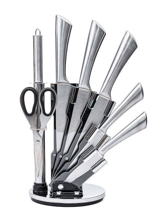 Estia Tokyo Knife Set with Block from Stainless Steel 7pcs