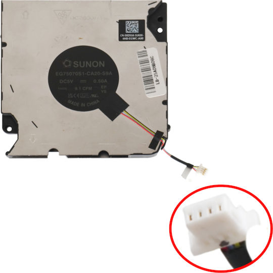 Laptop Fan GPU Cooling Fan Dell Precision 16 5000 5690 M5690 0xd5g6 Xd5g6 Eg75070s1-ca20-s9a Dc280017ysl Discrete Graphics Dis 4pin Code 81574