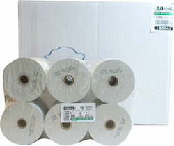 Typotrust 50044 Χαρτοταινία Π80xΔ80mm 6τμχ