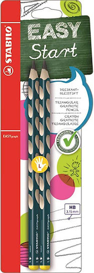 Stabilo Pencil HB Green 2pcs