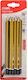Tpster Set de 12 Creioane Galbene