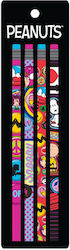 Back Me Up Snoopy 365-02006 Pencil Set with Eraser 4pcs Back Me Up Snoopy 365-02006 Pencil Set with Eraser 4pcs