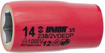 238/2vdedp 3/8" Insulated Socket Wrench Heads 1000 V Size 12 mm