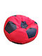 Sitzsack Rot 90x100cm 1Stück