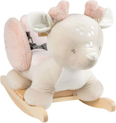 Nattou Rocking Toy Deer for 36+ Months Beige