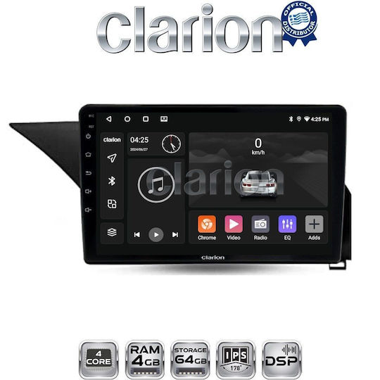 Clarion Ηχοσύστημα Αυτοκινήτου για Mercedes-Benz E Class 2009 > 2016 (Bluetooth/USB/WiFi/GPS/Apple-Carplay/Android-Auto)