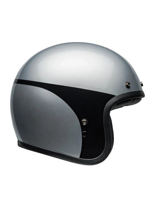 Bell Custom 500 Chassis Gloss Silver/Black Κράν...