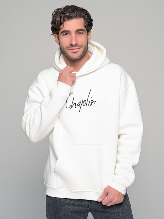 Chaplin Φούτερ με Κουκούλα Εκρου
