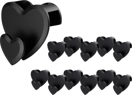 Clothes Hanger Black ZK12703QWS11 12pcs