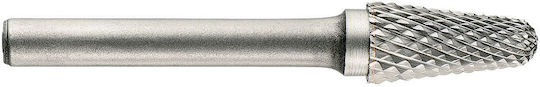1031771 Tungsten Carbide Milling Cutter L Shape Conical Rounded Head Double Edge Type D Size 16