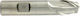 8030031 Front Zylindrischer Cutter Hss-e8 Co 8% Din 327d Z2 Durchmesser 3 Schaft 6
