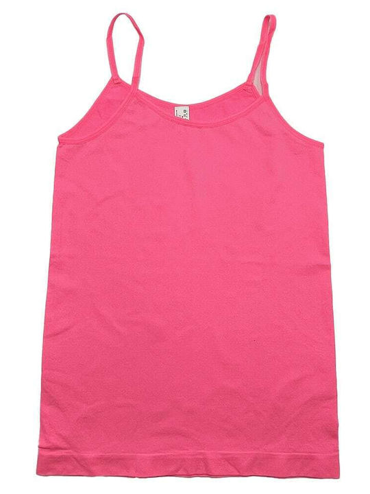 Katia Women's T-Shirt with Spaghetti Strap Fuchsia