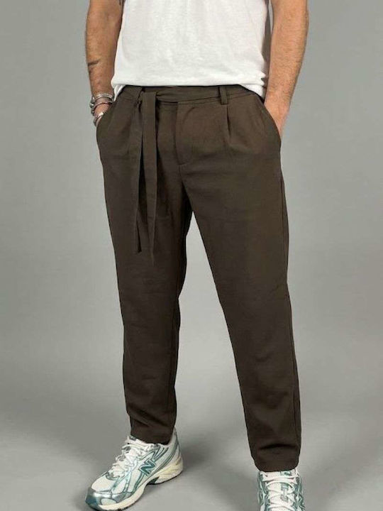 Just West Панталон Еластичен Brown