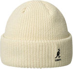 Kangol Beanie Unisex Beanie Knitted in White color