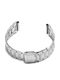 Casio Vintage Metallic-Armband Silber 18mm