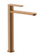 Orabella Mixing Tall Sink Faucet Rose Gold