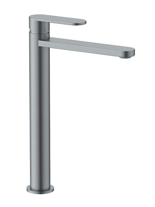 Orabella Mixing Tall Sink Faucet Silver