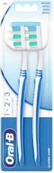 Oral-B Toothbrush Blue 2pcs