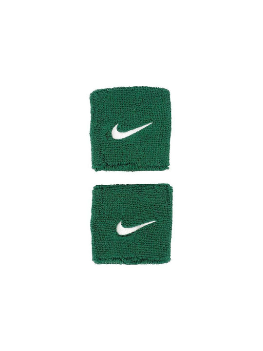 Nike Swoosh Athletic Wristbands Green