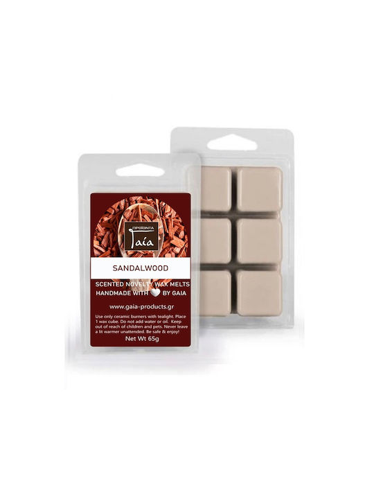 Gaia Products Fragrance Wax Melt Gaia products with Fragrance Sandalwood 65gr