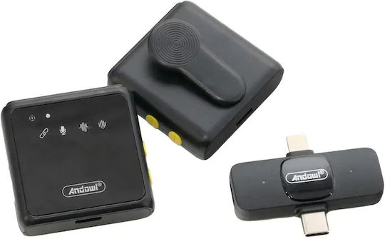 Andowl 000.230.19935 Set Microphone with USB Type-C Flyout for Mobile
