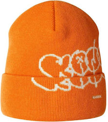 Kangol Beanie Unisex Căciulă Tricotat în culoarea Portocaliu