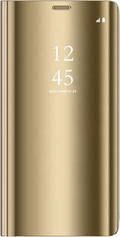 Mirror Book Πλαστικό Χρυσό (Redmi Note 12 Pro 4G)