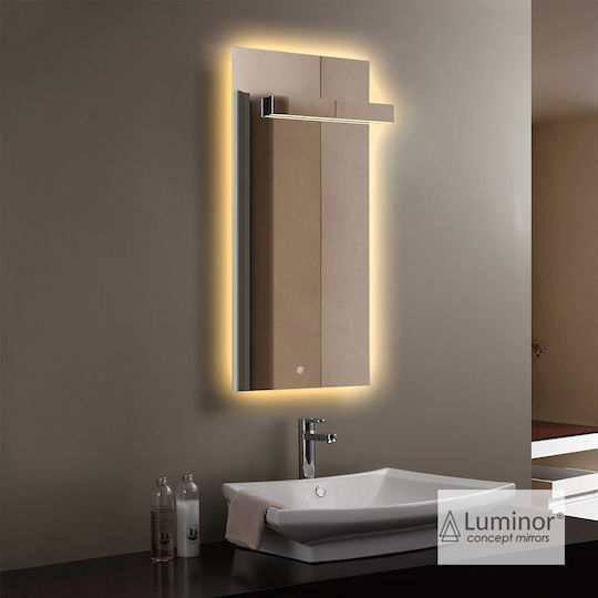 Luminor Badezimmerspiegel LED 50x110cm