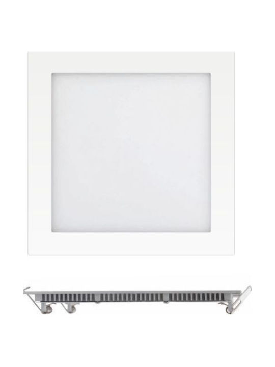 Spot Light Вграден LED Панел 20W с Регулируемо бяло Светлина