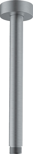 Duscharm-Verlängerung Deckenarm Rund – 17 Cm Gunmetal Light