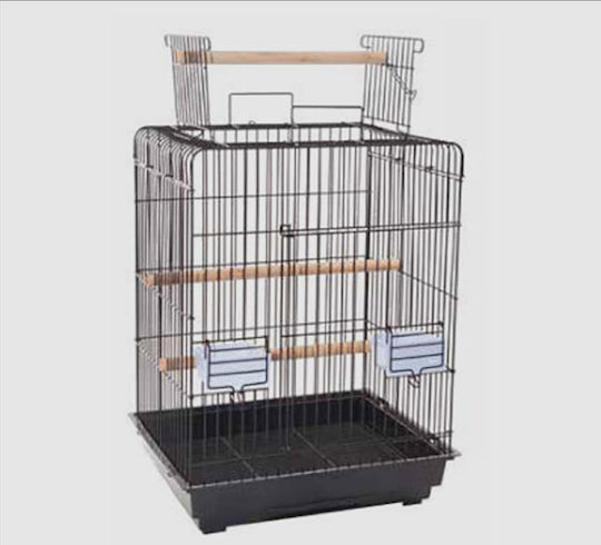 Colivie Pentru Papagali Neagră Blu Parrot Cage No5