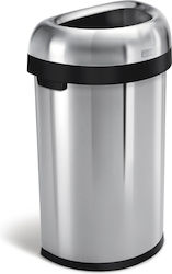Simplehuman Πλαστικός Κάδος Απορριμμάτων 2x60lt Simplehuman Πλαστικός Κάδος Απορριμμάτων 2x60lt